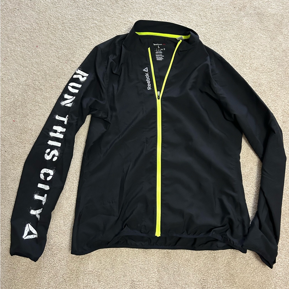 Reebok Speedwick light weight running jacket, size Large